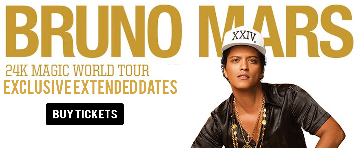 Bruno Mars at Park Theater tickets Bruno Mars at Park Theater