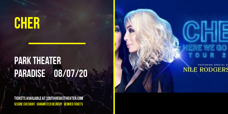 Cher at Park Theater tickets Cher at Park Theater