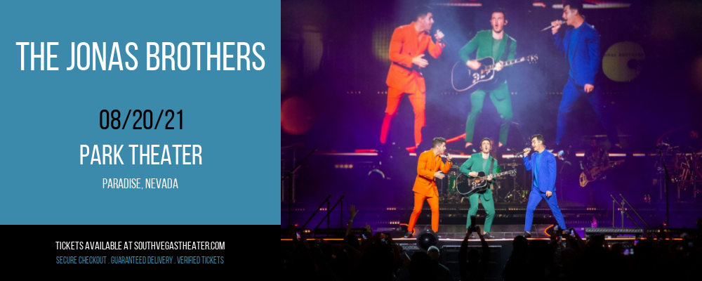 The Jonas Brothers at Park Theater tickets The Jonas Brothers at Park Theater
