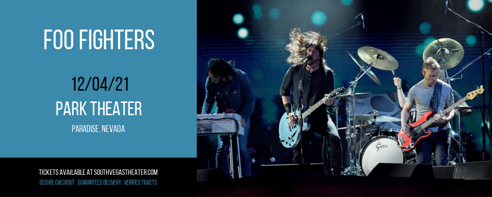 Foo Fighters at Park Theater tickets Foo Fighters at Park Theater
