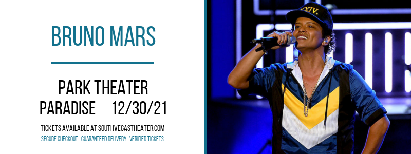 Bruno Mars at Park Theater tickets Bruno Mars at Park Theater