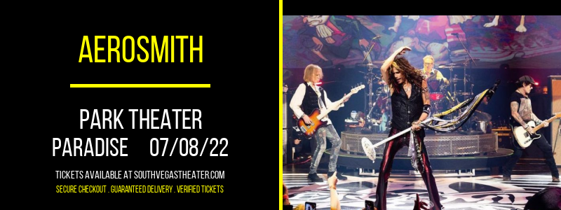 Aerosmith [CANCELLED] at Park Theater