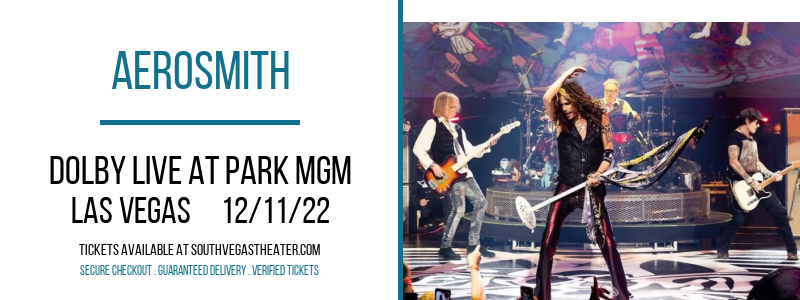 Aerosmith [CANCELLED] at Park Theater