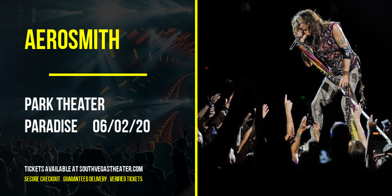 Aerosmith at Park Theater tickets Aerosmith at Park Theater