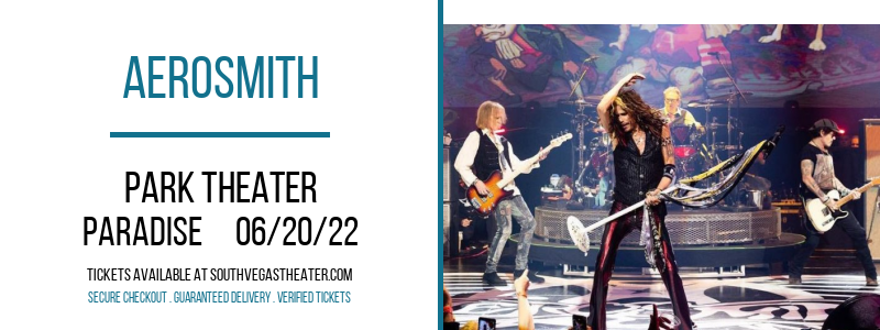 Aerosmith [CANCELLED] at Park Theater