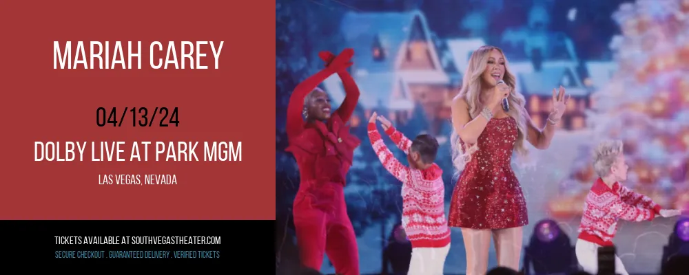 Mariah Carey at Dolby Live at Park MGM