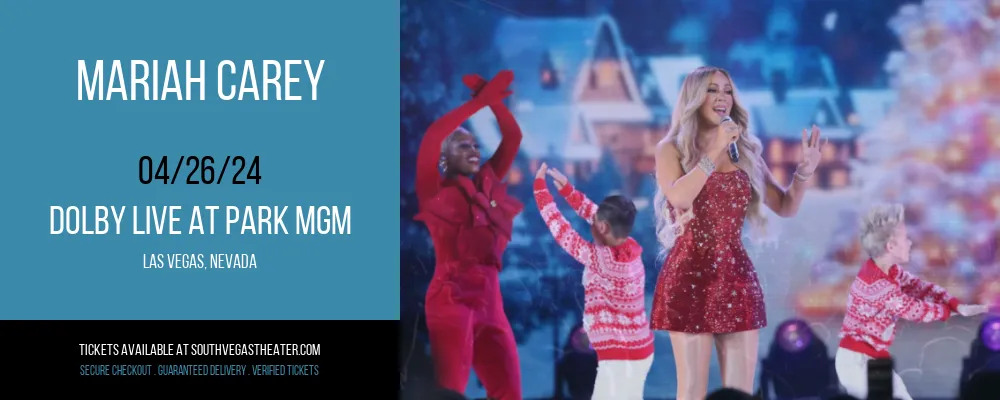 Mariah Carey at Dolby Live at Park MGM