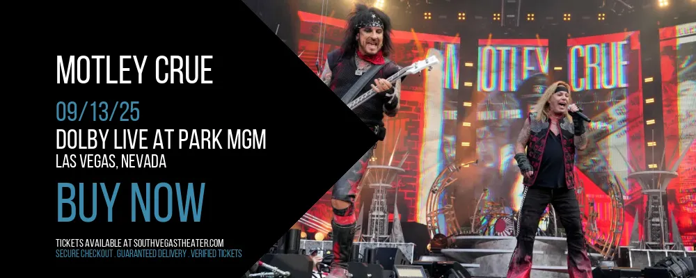 Motley Crue at Dolby Live at Park MGM