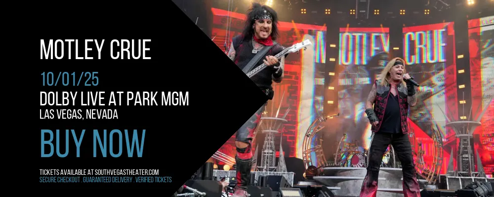 Motley Crue at Dolby Live at Park MGM