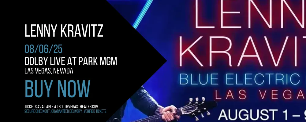 Lenny Kravitz at Dolby Live at Park MGM