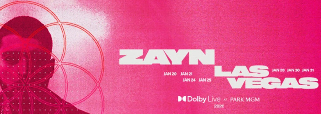 Zayn at Dolby Live at Park MGM