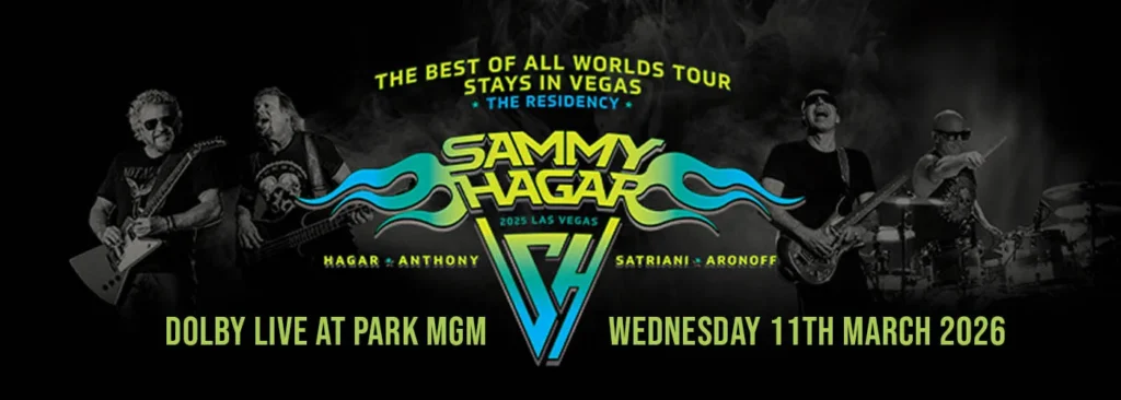 Sammy Hagar at Dolby Live at Park MGM