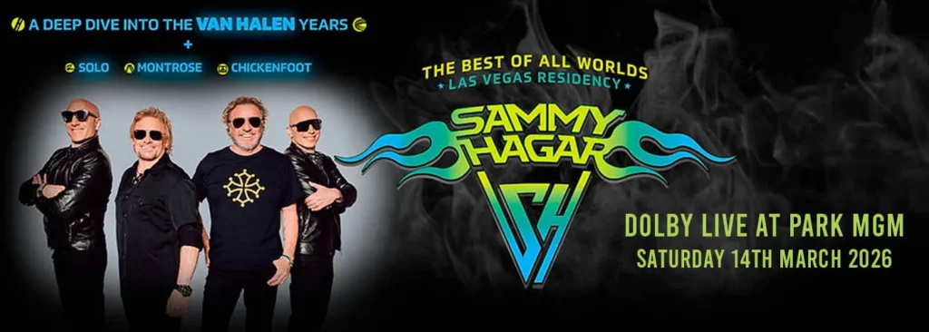 Sammy Hagar at Dolby Live at Park MGM