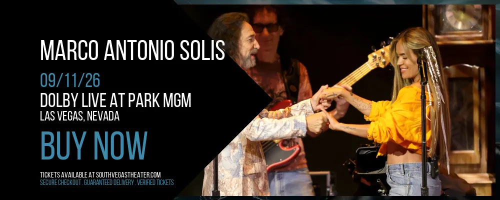 Marco Antonio Solis at Dolby Live at Park MGM
